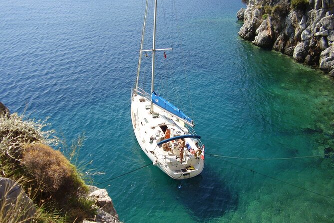 Single day Sail boat cruise with swimming, snorkeling, drinks and lunch - Who should book this Rhodes sailing day, and who might not