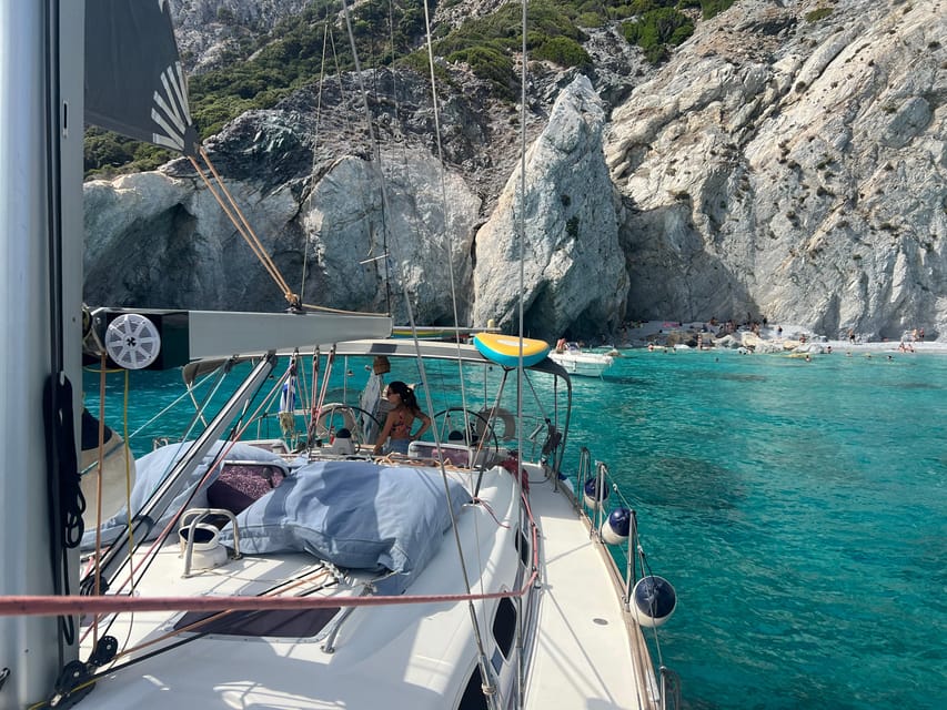 Skiathos: day sailing trip with swim stops and lunch - FAQ