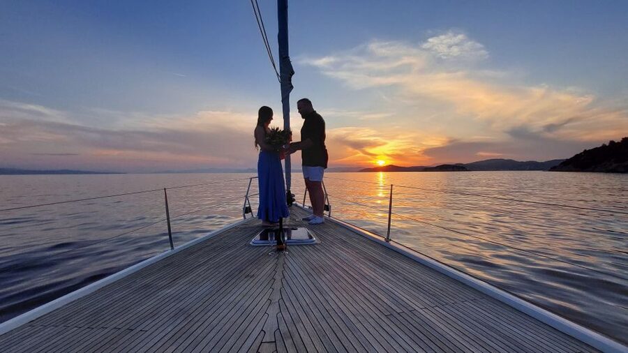 Skiathos: Full-Day Sailing Cruise with Lunch - Skopelos snorkeling time and the fishy surprises
