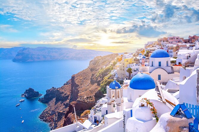SKIP CABLE CAR® The Original Santorini Tour for Cruise Passengers - Oia hour on the caldera side, windmills and the classic streets