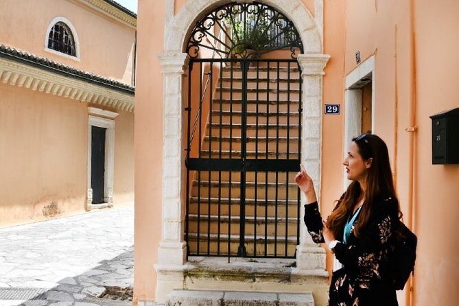 Small Group Corfu Walking City Tour - Souvenirs, snacks, and shopping street sense along the way