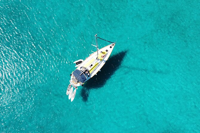 Small group,pass by Delos,swim in Rhenia,snap LVenice, free trans - The lunch and drinks value: what you are buying for $163-ish
