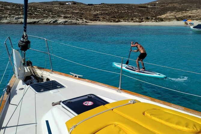 Small group,pass by Delos,swim in Rhenia,snap LVenice, free trans - Sailing comfort: wind matters more than you think