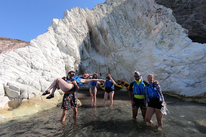 Small-Group Santorini Sea Caves Kayak Trip with Snorkeling & Picnic - Mesa Pigadia and Lighthouse Stops: Where Calm Takes Over