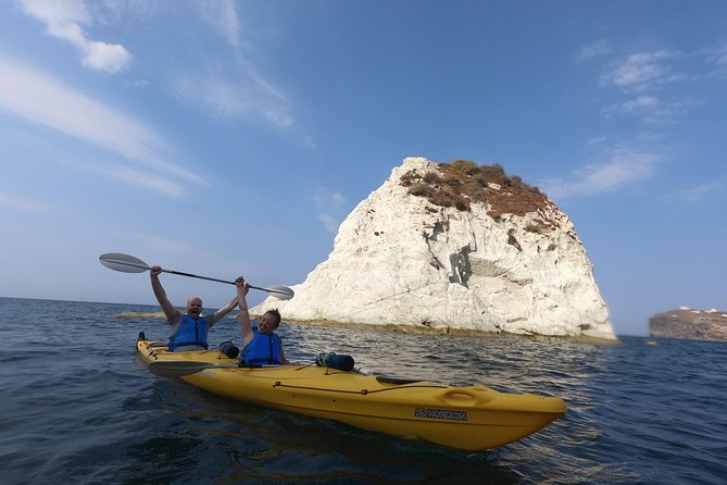 Small-Group Santorini Sea Caves Kayak Trip with Snorkeling & Picnic - Snorkeling and Swimming Breaks, Plus How to Handle the Water Time