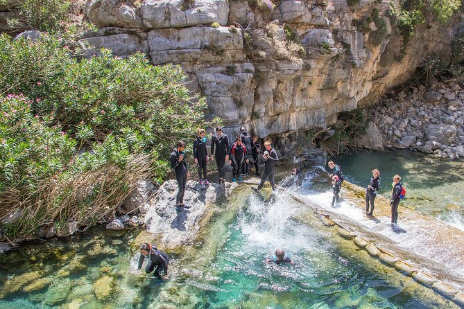 Snorkeling Trip to Kourtaliotiko Gorge Waterfalls, Plakias, Crete - Water time: wetsuits, cold water, and moving currents