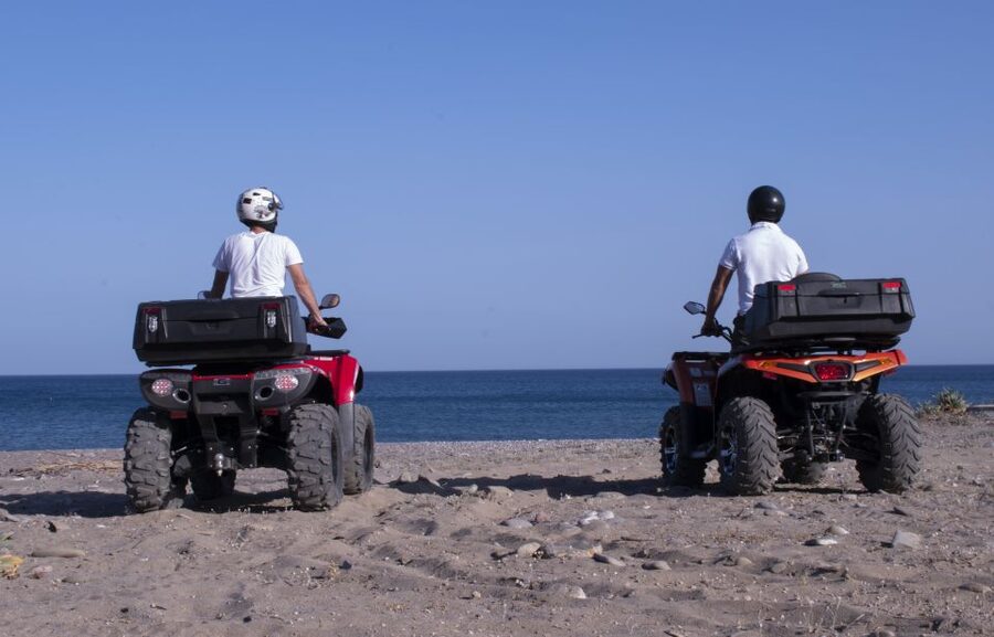 South Rhodes: ATV Quad Guided Tour 2 or 1 person on 1 Quad - Guide personalities, names you might hear: George, Makis, Mikey, Mike