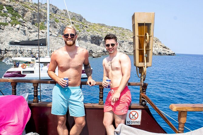 Sun & Sea 6 Hour All Inclusive Swimming Cruise with Greek BBQ & Unlimited Drinks - Rhodes Cruising Segment: Time to Cool Off and Watch the Coast