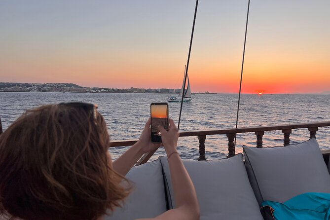 Sunset Cruise with Greek BBQ & Unlimited Aperol Spritz, Beer Wine - Onboard Comfort and Practicalities: Toilets, Crowds, and Wind