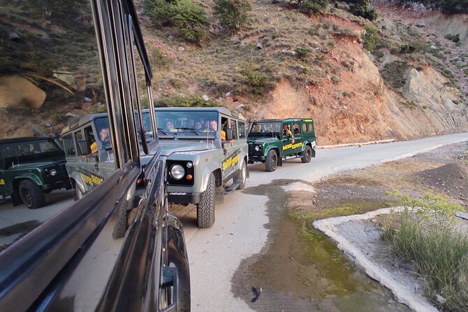 Sunset Jeep Tour in Crete - Hotel pickup runs 5:30 to 6:00 pm, drop-off after 10:30