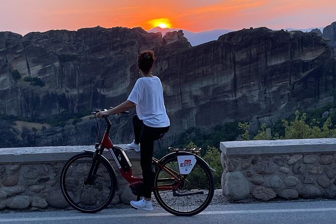 Sunset Meteora Tour on E-Bike - Stop 1: The Byzantine Church of the Assumption, panoramic and very old