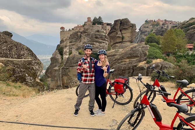 Sunset Meteora Tour on E-Bike - E-bike setup and safety gear that actually helps