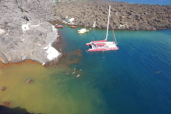 Sunset Sailing Catamaran Cruise in Santorini with BBQ and Drinks - White Beach BBQ Time: The Long Stop That Lets You Reset