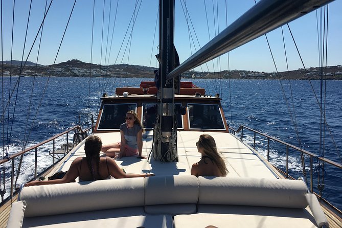 Sunset South Coast Sail Cruise with lunch,drinks, optional transfer - Super Paradise Beach Swim Stop: The Part You’ll Remember