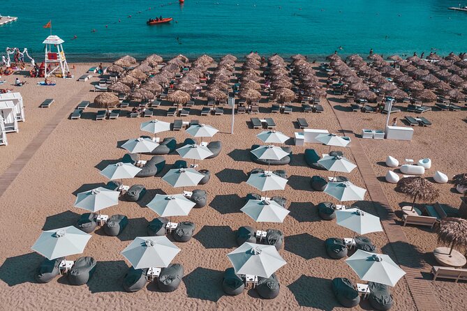 Super Paradise Beach Mykonos Seaside Sunbed (3rd & 4th row) - Should You Book This Super Paradise Beach Sunbed?