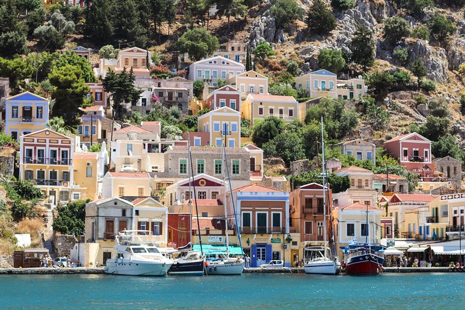 Symi Island from Rhodes with transfers from Ialysos and Ixia - On the water: smooth crossings, St George Bay photos, and the swim window
