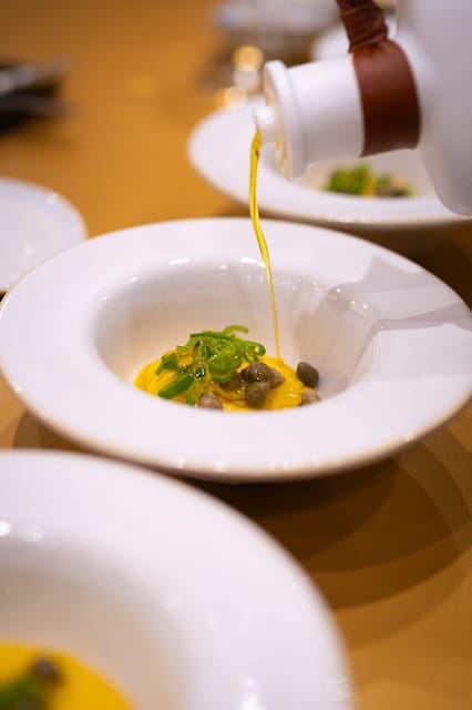Symphony of Flavors - Olive Oil & Food Pairing at Corfu Town - Bitter orange salad: when oil joins tart fruit and dairy