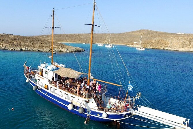 The Authentic Rhenia-Delos Cruise - Delos time: UNESCO ruins with a separate entrance fee