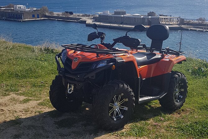 THE ORIGINAL Rent an ATV/QUAD 450cc and explore mykonos on wheels - Self-guided freedom, with help from Dimitris