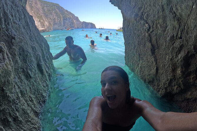 The Ultimate Private Tour on Zakynthos Island !!! (No. 2) - Stop 3: Keri Caves for Swimming and Snorkeling