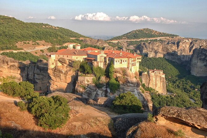 Thermopylae, Meteora and Delphi Private Full Day Tour - The included taverna meal at Bournazi Square
