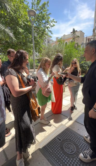 Thessaloniki Food Tour with a Local Chef - First tastings: baked goods, cheese, cold cuts, and Greek drinks