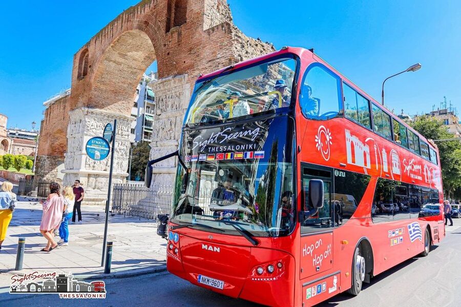 Thessaloniki Hop-on Hop-off Sightseeing Bus Tour - Entering Thessaloniki by bus: why the White Tower loop works