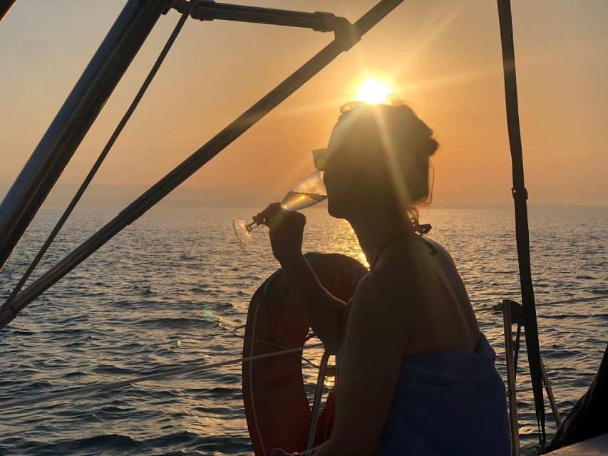 Thessaloniki Sunset Cruise departing from Nea Michaniona - Where to Meet: Nea Michaniona Port Marina and the Blue Foam