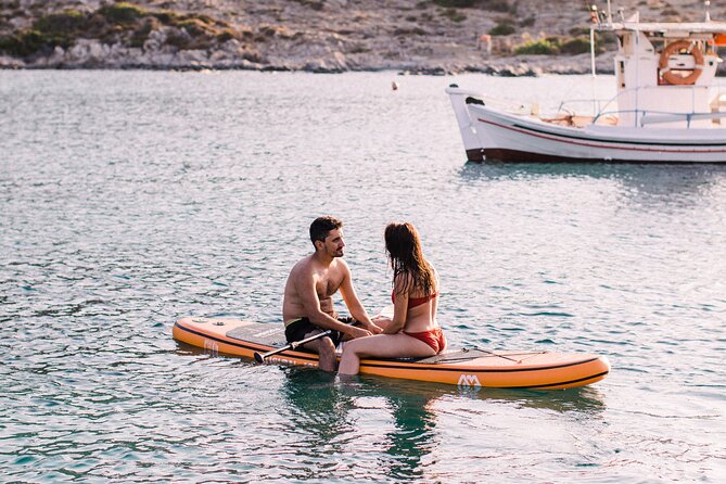 Three Greek Islands Full-Day Private Luxury Boat Tour - Gerakas Beach on Milos: boat-only access and snorkeling over thermal spots