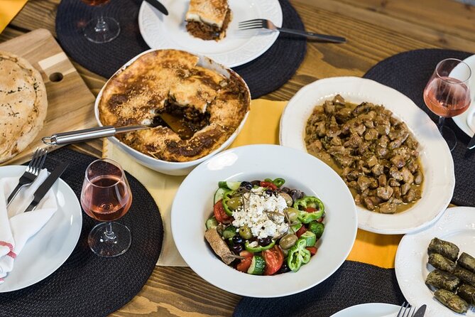 Traditional Greek cooking class and lunch or dinner with an Acropolis view - Price and value: $114.93 for a full dinner you learn to repeat