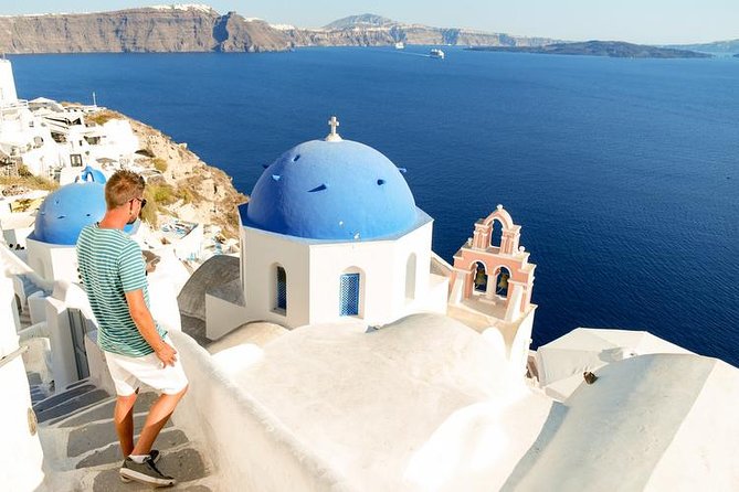 Traditional Villages Full day Tour in Santorini - Profitis Ilias: a quick high-point pause for photos