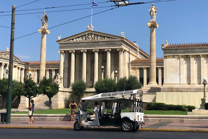 Tuk Tuk Athens Complete City Center Tour - 100% Electric (3 hour) - Stop 1: Hellenic Parliament and the Tomb of the Unknown Soldier