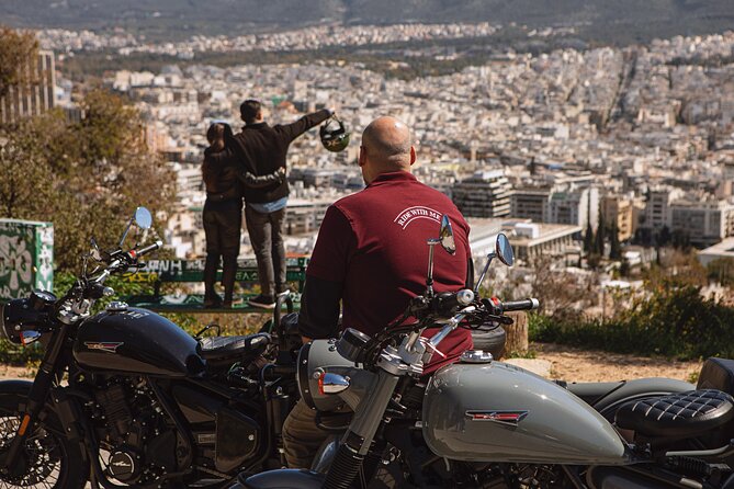 VIP 90" Private Sidecar Tour of Athens Acropolis & Lycabetus - Mount Lycabettus: The Pine-Forest Climb and the Best View