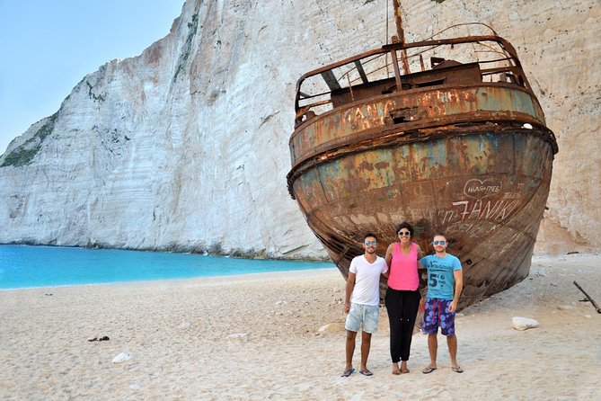 VIP Full Day Tour Shipwreck Blue Caves and top view - Bochali View Point for instant orientation over Zakynthos