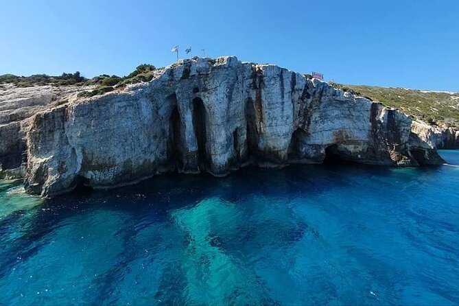 Zakynthos Blue Caves and Navagio bay - Meeting at Theodosis Boat Trips in Agios Nikolaos