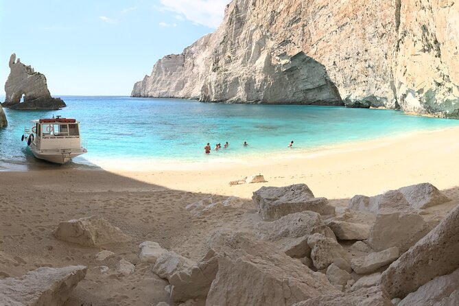 Zakynthos boat tour:Shipwreck& Local blue caves with 3 Swim Stops - Porto Vromi: the launch point that makes this day trip easier