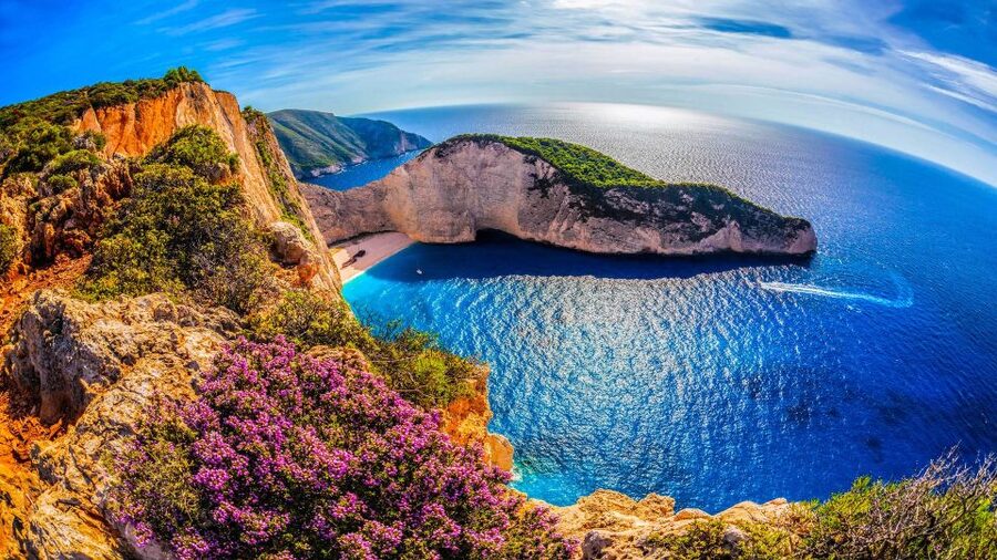 Zakynthos: early morning Shipwreck,Blue Caves and view point - Sfogio Beach for a breather: pebbles, quiet water, and reset time