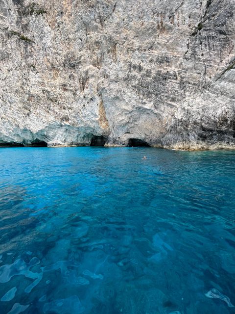 Zakynthos: Glass-Bottom Boat to Navagio, Caves & White Beach - Glass-bottom boat: what you can actually expect to see underfoot