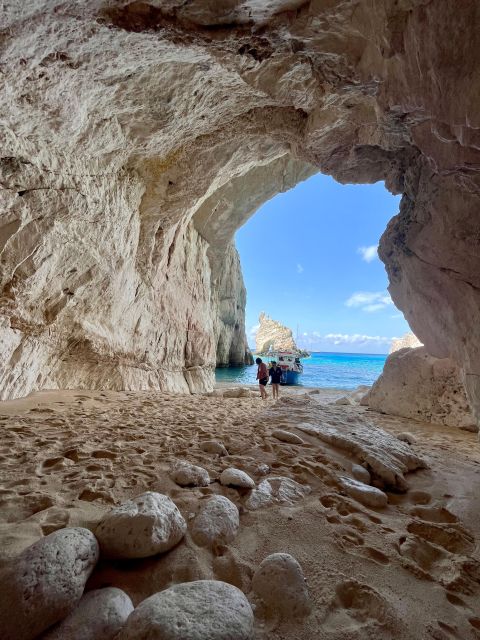 Zakynthos: Glass-Bottom Boat to Navagio, Caves & White Beach - Old Olive Tree area: the land break with tastings and shopping