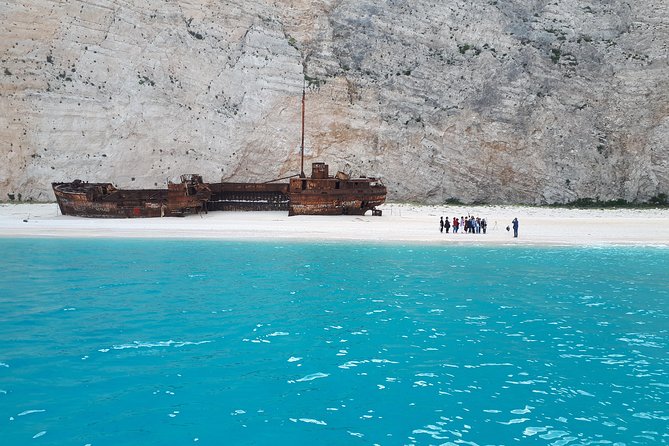 Zakynthos : One day small group tour to Navagio beach Blue Caves & top view - Price and value: what you get for about $54.42
