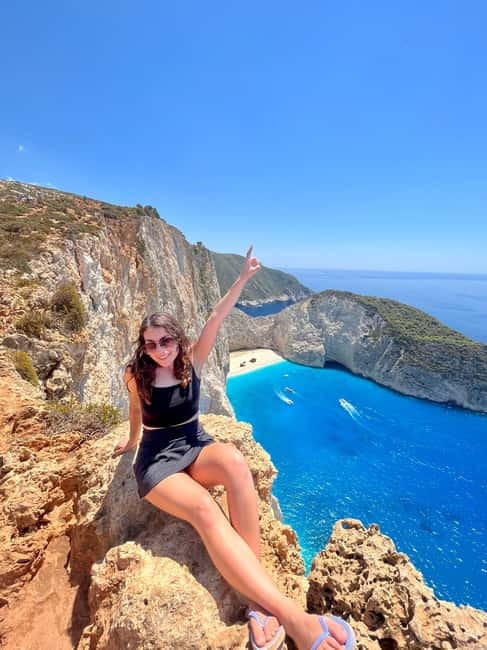 Zakynthos: Private Shipwreck & Blue Caves Tour by Land & Sea - Anafonitria Harbor to the Speedboat: Maravelia Cave and the Blue Caves