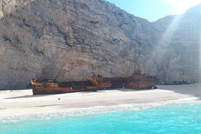 Zakynthos Small Group Tour Shipwreck bay Blue Caves by Land & Sea - Key things I’d circle before you book