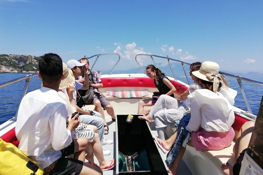 Zakynthos Small Group Tour Shipwreck & Blue Caves Land & Sea - What to bring for caves, beaches, and shipwreck photos