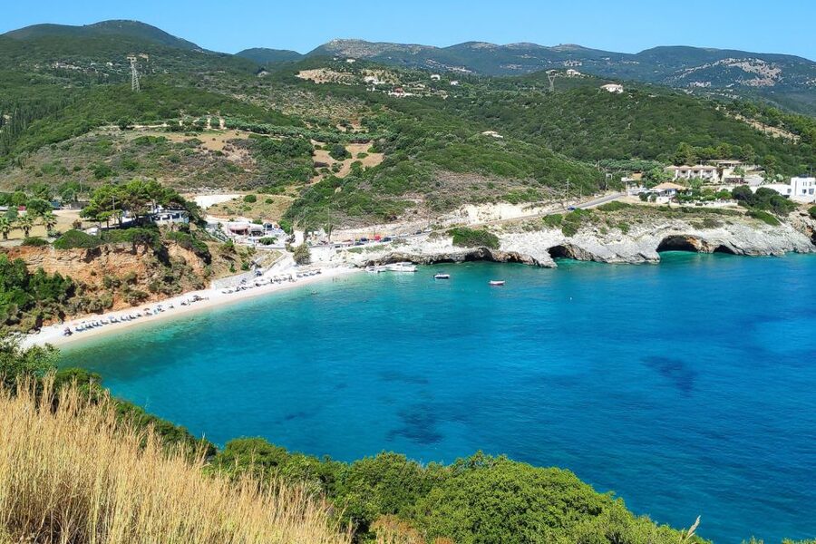 Zakynthos Small Group Tour Shipwreck & Blue Caves Land & Sea - Therianos Family Farm: organic tastings, animals, and black raisins