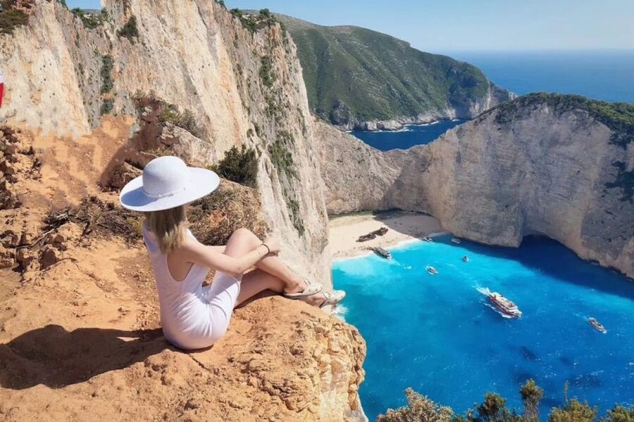 Zakynthos Small Group Tour Shipwreck & Blue Caves Land & Sea - Price and what you really get for $58