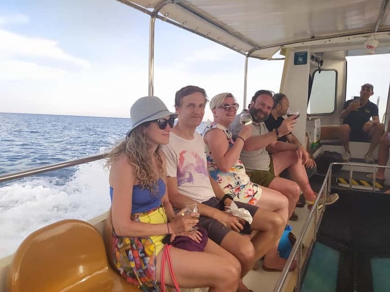 Zakynthos: Sunset Cruise to Myzithres with Wine - Cameo Island photo stop: quick, fun, and camera-friendly