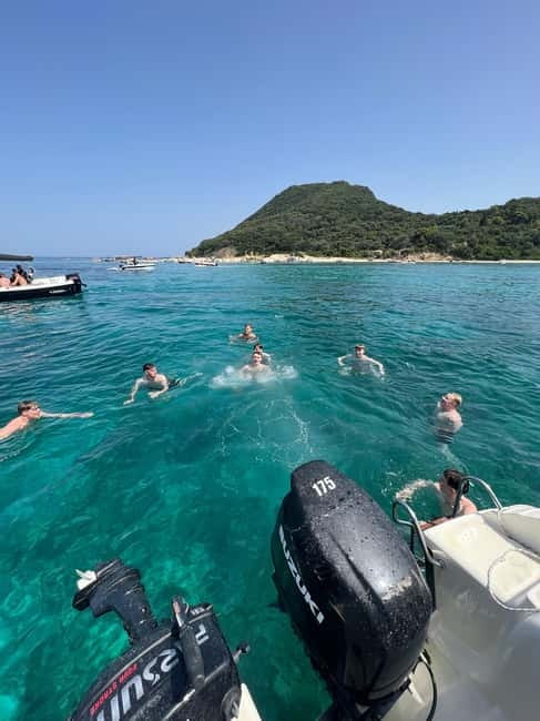 Zakynthos: Turtles, Marathonisi & Keri Caves Speedboat Tour - Marathonisi Turtle Island: The Final Swim and the Big Wildlife Target