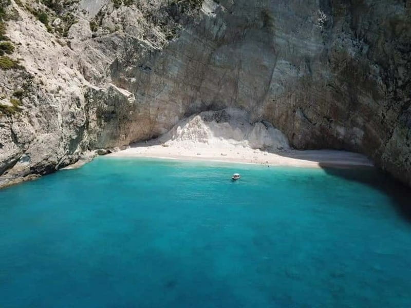Zakynthos: Xigia, Navagio Shipwreck and Blue Caves Boat Tour - Captains, crew, and the calm-with-a-joke factor