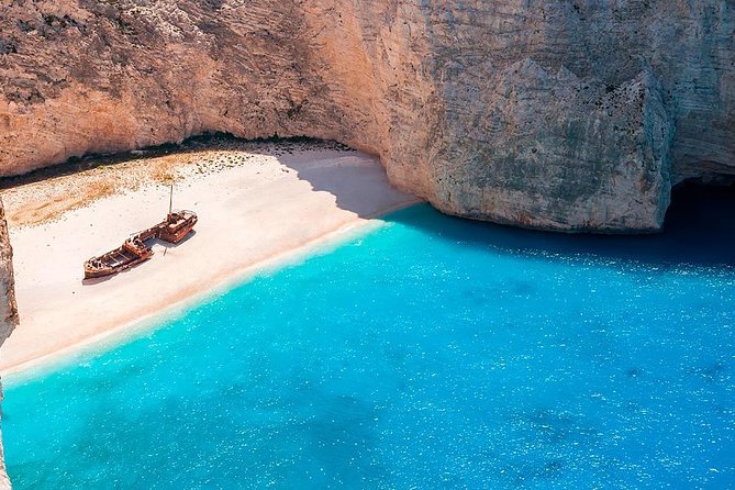 Zante Cruise to Blue Caves & Shipwreck Beach Photo stop - The Blue Caves Stop: How You Actually See the Color