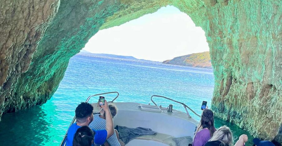 Zante: Half-Day Tour to Navagio, Blue Caves & White Beach - Blue Caves and Maravelia Cave: The Boat Cruise Portion You’ll Remember